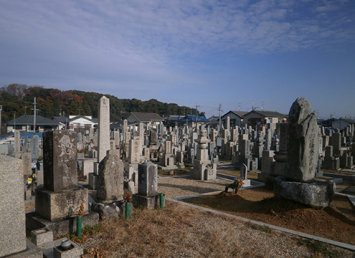 五ヶ大字墓地