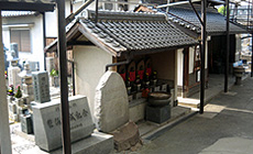 墓地内風景