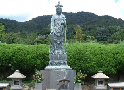 霊園風景