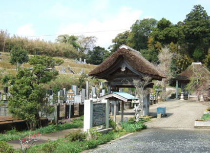 墓地風景