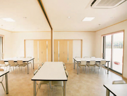満足の充実施設