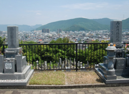 墓地風景