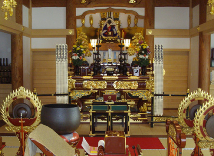 寺院内