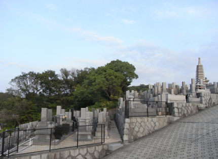 墓地風景