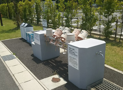 水道・桶置き場