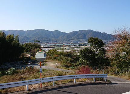 霊園からの風景