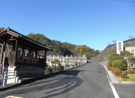 霊園風景