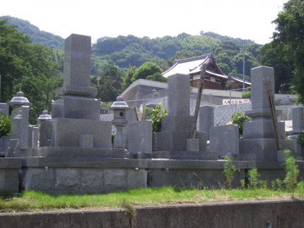 霊園内風景