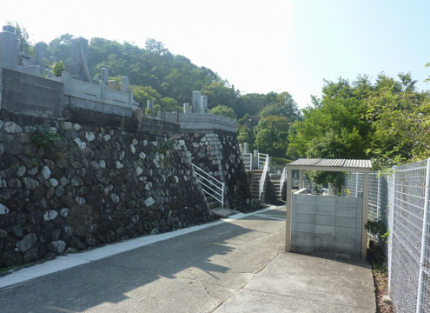 墓地風景