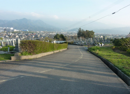 霊園内風景
