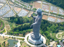 牛久浄苑・空撮