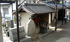 墓地内風景