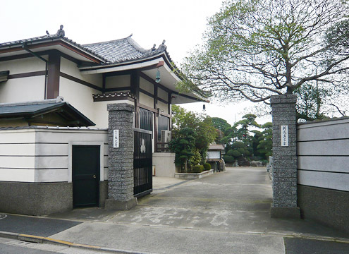 大光寺入り口