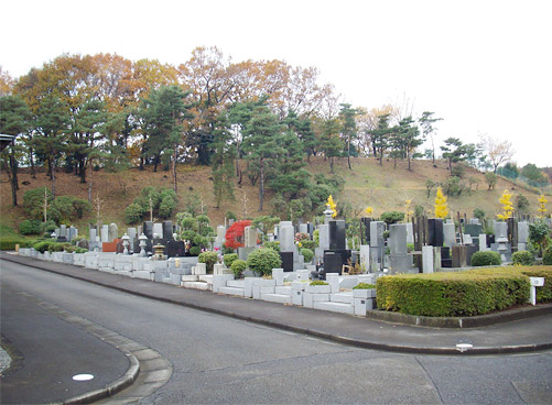 霊園内風景
