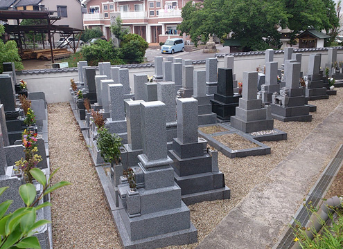 墓地風景