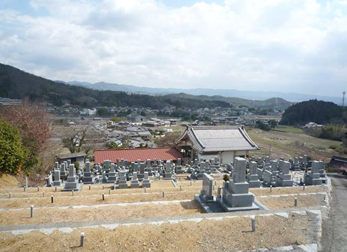 すべてのお墓が南東向き！