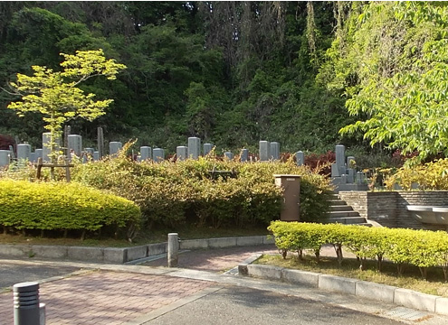 墓域、六地蔵