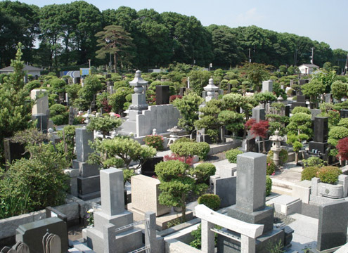 都立八柱霊園に隣接しています