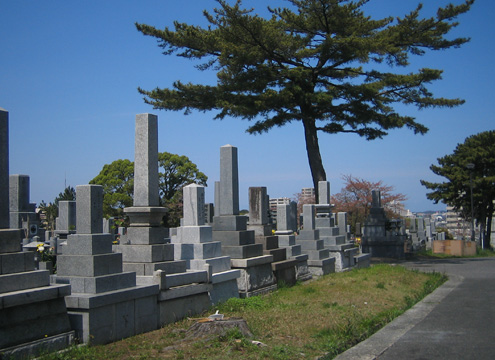 都心の公園墓地