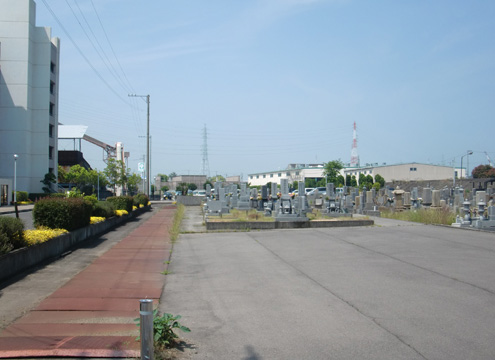 墓地風景