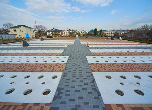 墓域正面