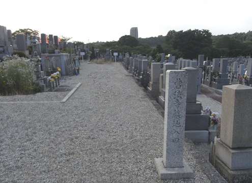 墓地風景