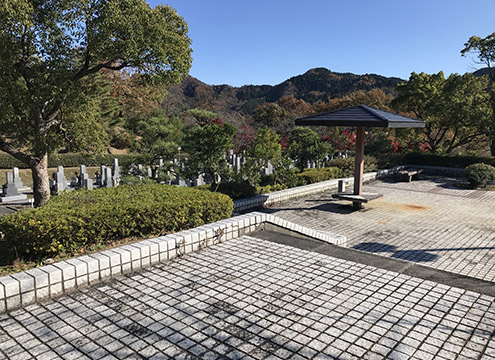 霊園風景