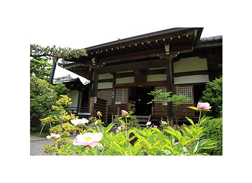 本堂（宝生殿） - 四季を彩る美しい草花の中に佇む宝生殿