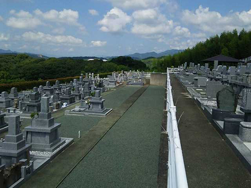 墓域の様子