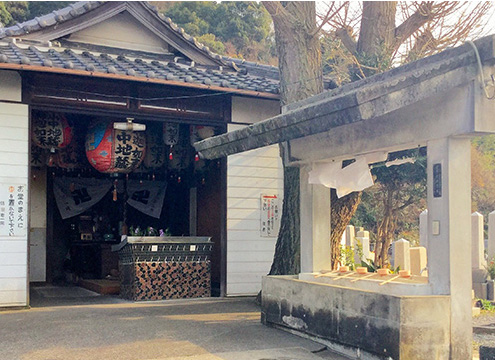 墓地風景