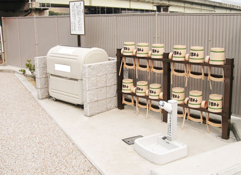 水道・桶置き場