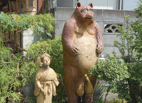 「文福茶釜」の言い伝えが残るお寺です。