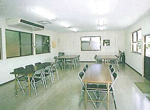 広い休憩所