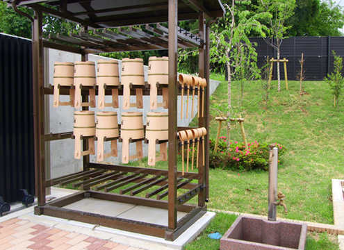 水道・桶置き場