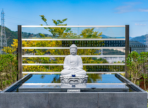 墓域の様子