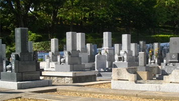 平和公園　大法寺墓地