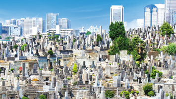 横浜市営　久保山墓地
