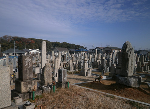 五ヶ大字墓地
