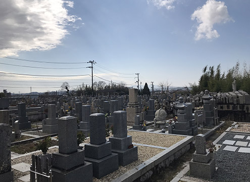 上狛墓地